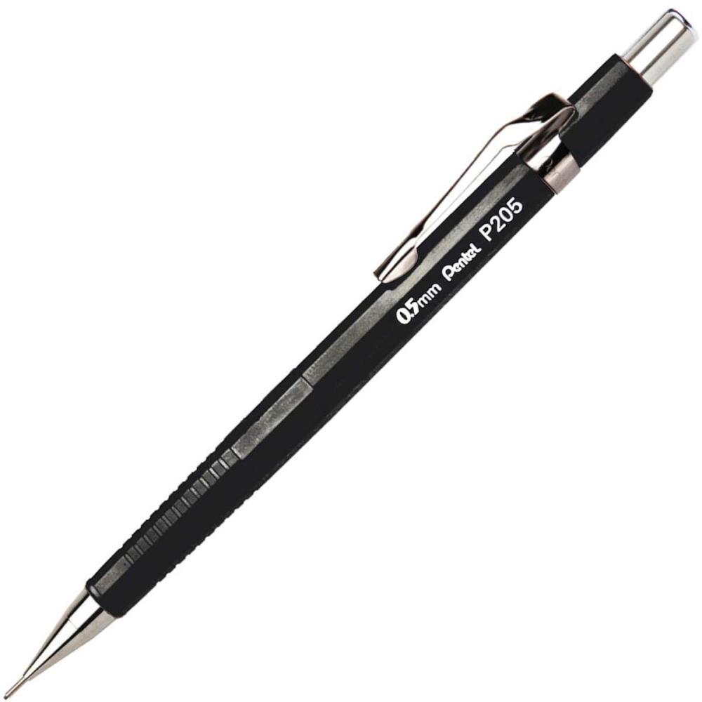 LAPISEIRA 0.5MM PENTEL PRETA PENTEL CX.C/12