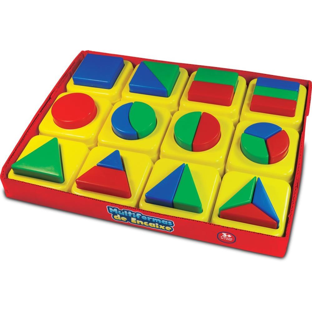 BRINQUEDO EDUCATIVO MULTIFORMAS DE ENCAIXE GGB PLAST UNIDADE