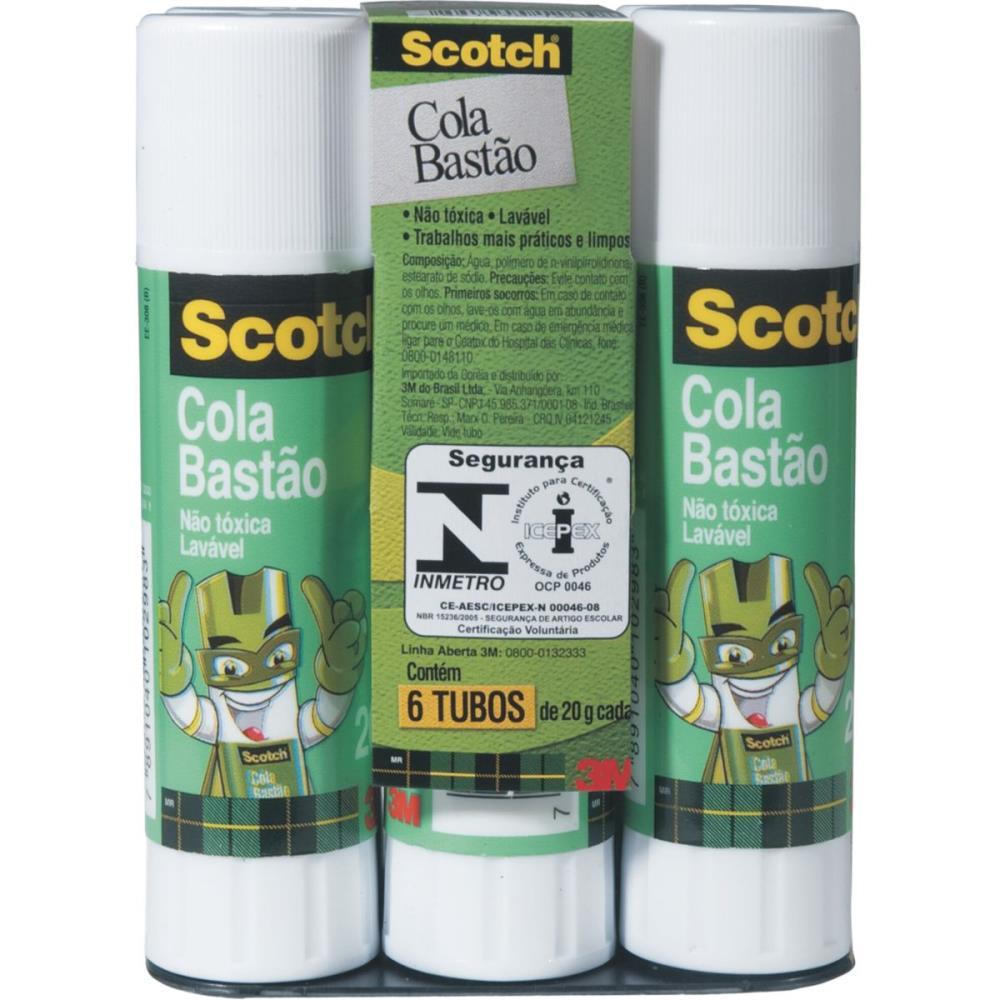 COLA EM BASTAO SCOTCH 20G 3M PCT.C/06