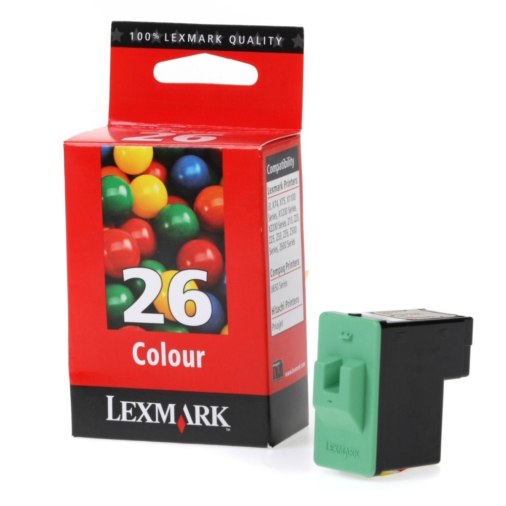 Cartucho Lexmark 26 Color 10N1190 Cx1Un