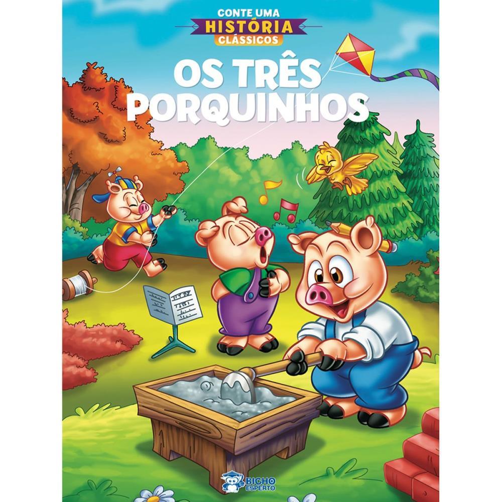 LIVRO INFANTIL ILUSTRADO CONTE UMA HISTORIA CLASSICOS BICHO ESPERTO PCT.C/05