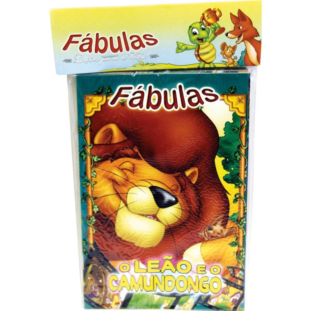 LIVRO INFANTIL ILUSTRADO FABULAS - LICOES PARA A VIDA BICHO ESPERTO PCT.C/08