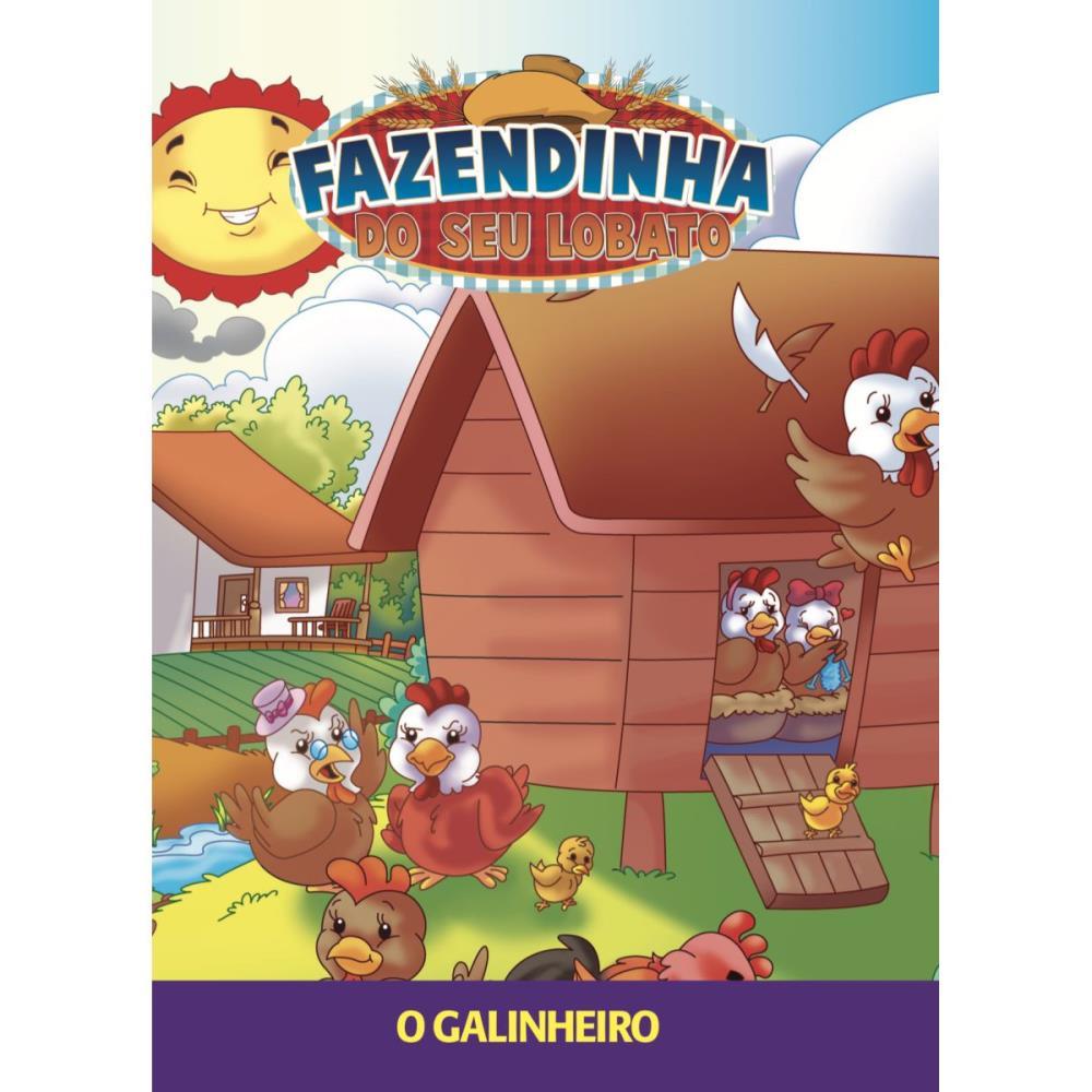LIVRO INFANTIL ILUSTRADO FAZENDINHA SEU LOBATO BICHO ESPERTO PCT.C/08