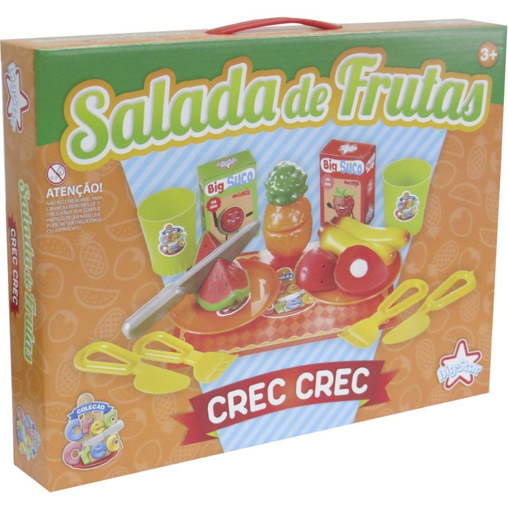 BRINCANDO DE CASINHA CREC-CREC SALADA DE FRUTAS BIG STAR UNIDADE