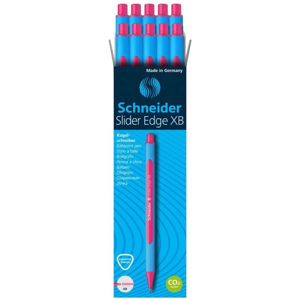CANETA ESFEROGRAFICA SLIDER EDGE XB SCHNEIDER RS COMPACTOR CX.C/10