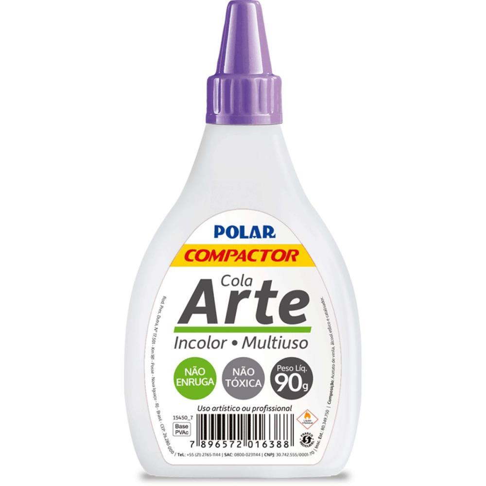 COLA PARA ARTESANATO POLAR ARTE 90G COMPACTOR CX.C/12