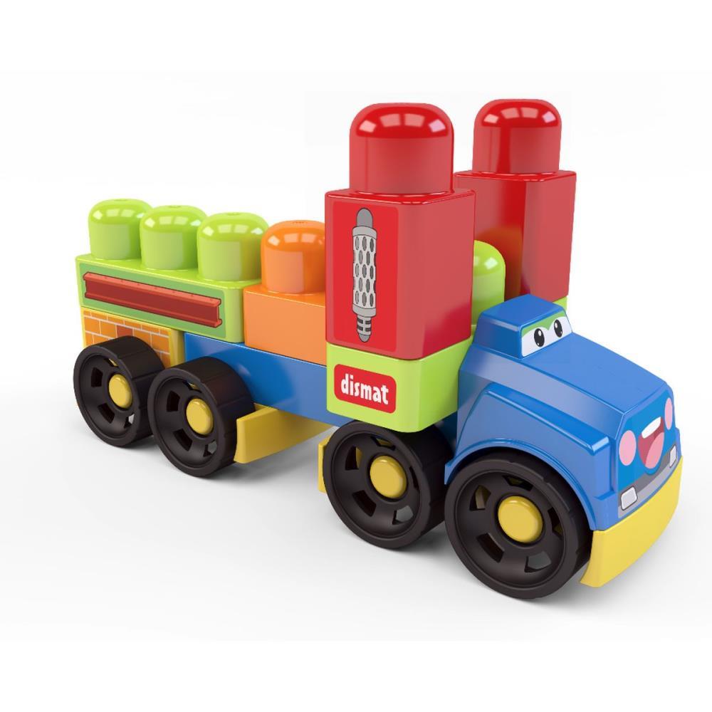 BRINQUEDO PARA MONTAR SUPER TRUCK DA BLOCOLANDIA DISMAT UNIDADE