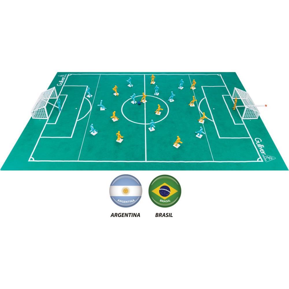 BRINQUEDO DIVERSO FUTEBOL CLUBE BRASILXARGENTINA GULLIVER UNIDADE