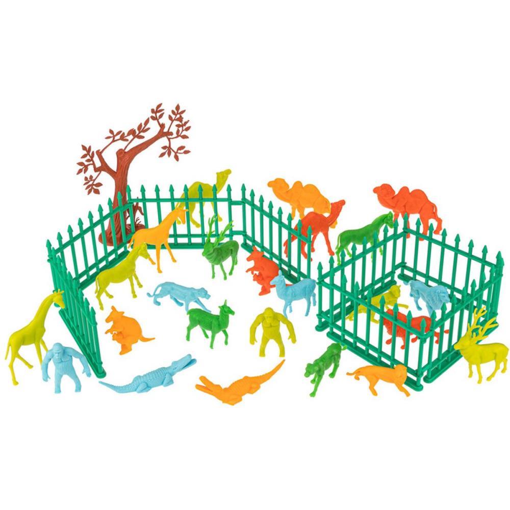 MINIATURA COLECIONAVEL ZOOLOGICO PLAYSET C/ARVORES GULLIVER UNIDADE