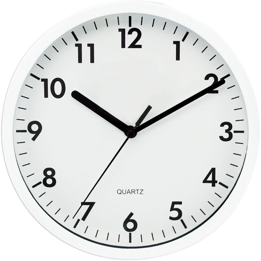 RELOGIO DE PAREDE BRANCO REDONDO 20CM YANGZI UNIDADE