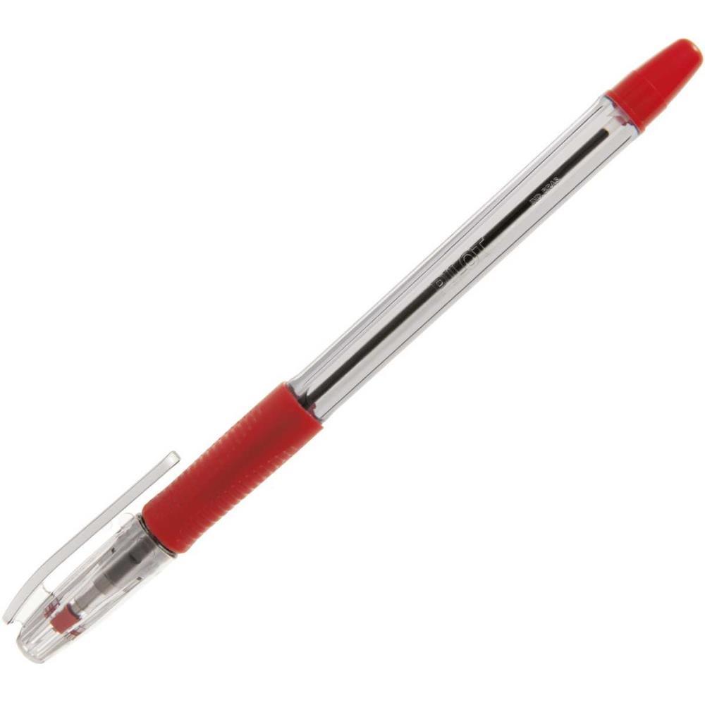 CANETA ESFEROGRAFICA BPS-GRIP-M 1.0MM VERMELHA PILOT CX.C/12