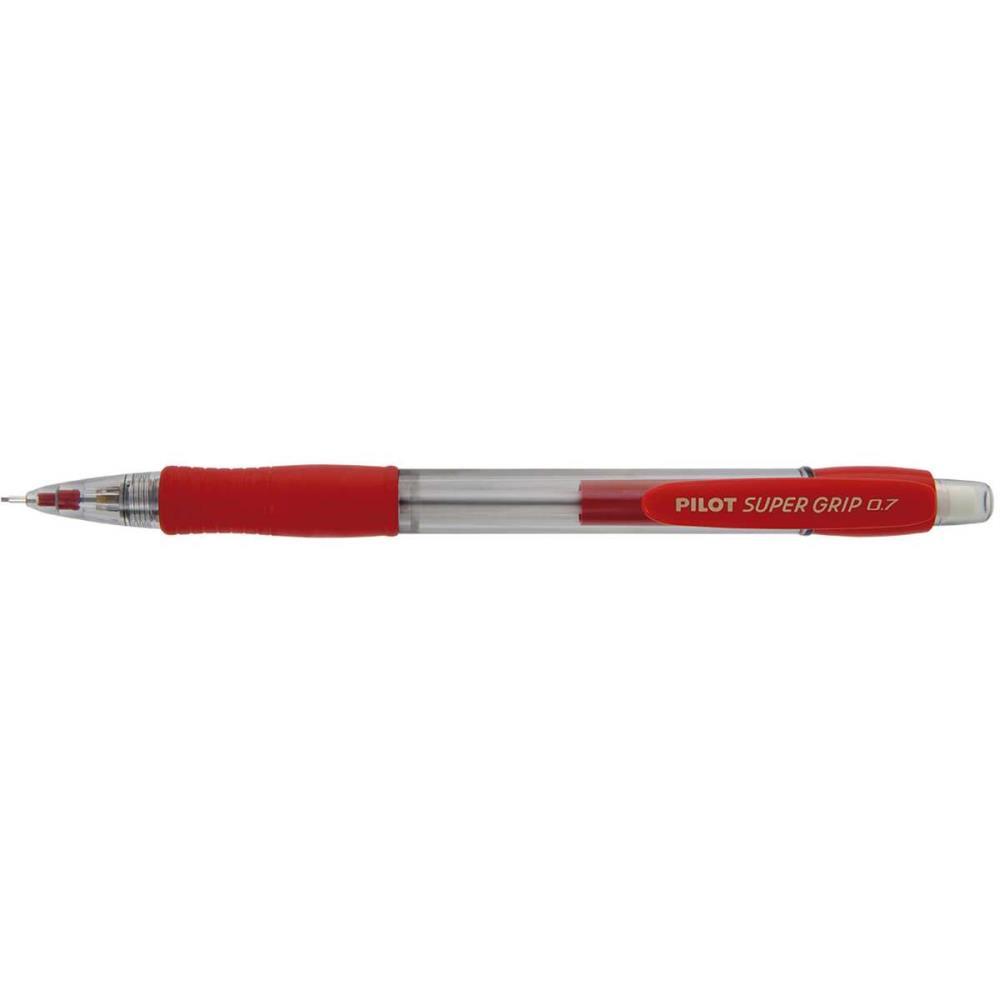 LAPISEIRA 0.5MM SUPERGRIP 0.5 H-185 VERMELHA PILOT CX.C/12