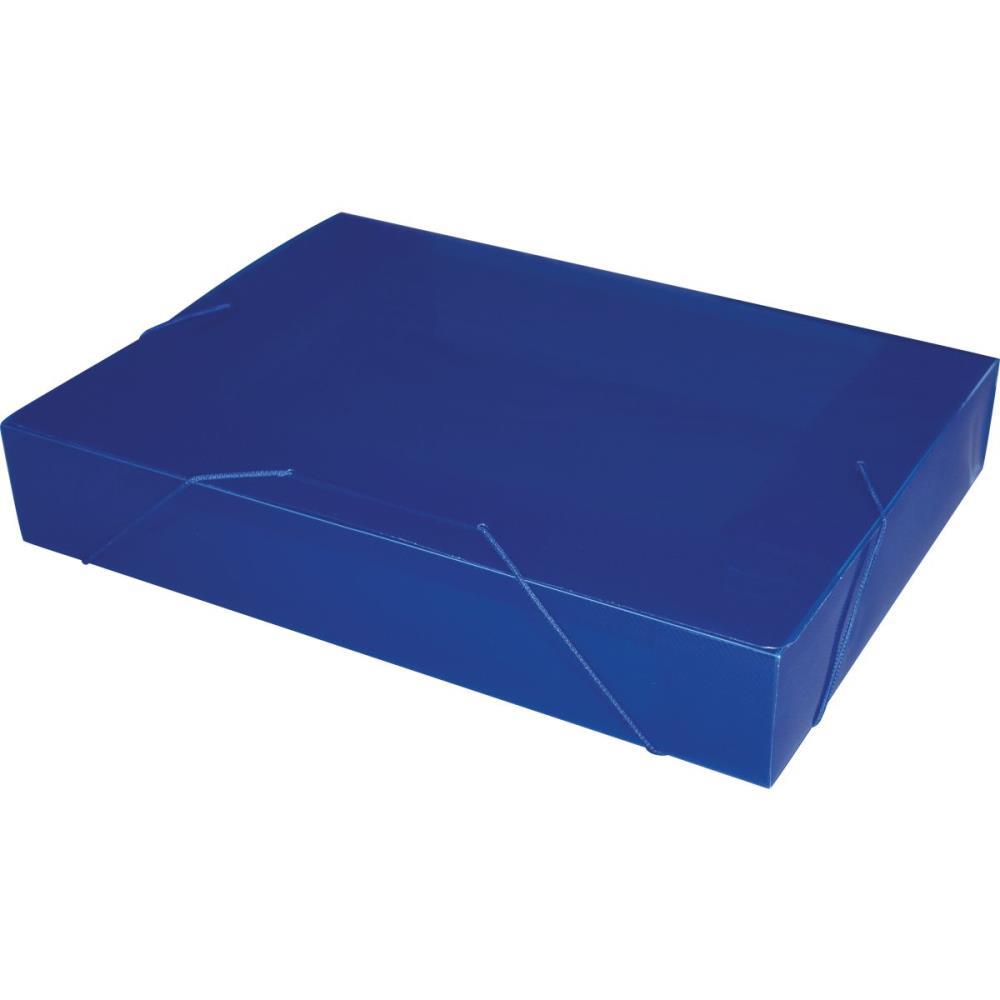 PASTA ABA ELASTICA PLASTICA OFICIO 55MM AZUL ACP PCT.C/10