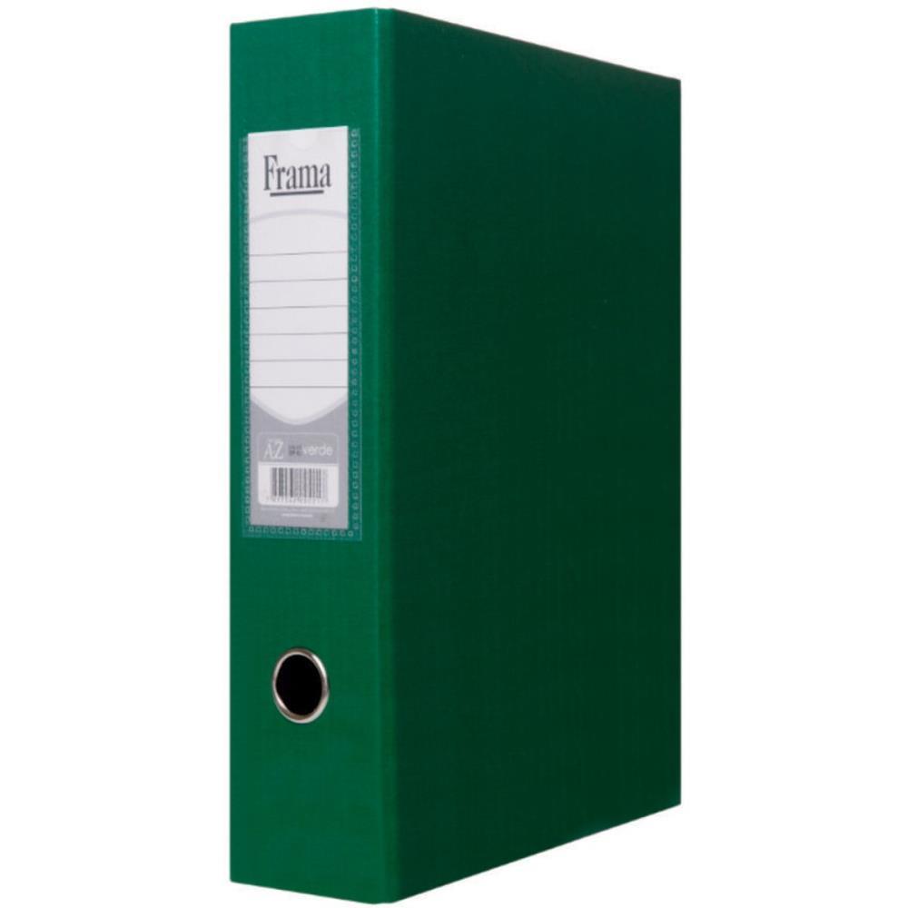 PASTA REGISTRADORA OFICIO LARGA VERDE FRAMA PCT.C/04