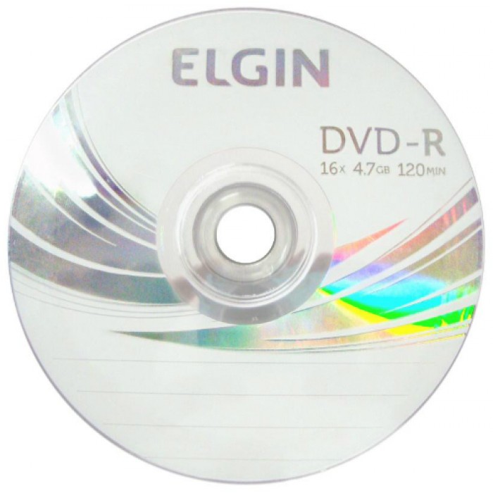 Dvd-R 16X 4.7Gb / 120Min Elgin Un