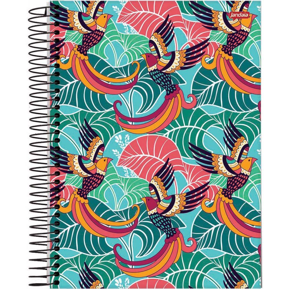 CADERNO 01X1 CAPA DURA ON FLEEK 96FLS. JANDAIA PCT.C/04
