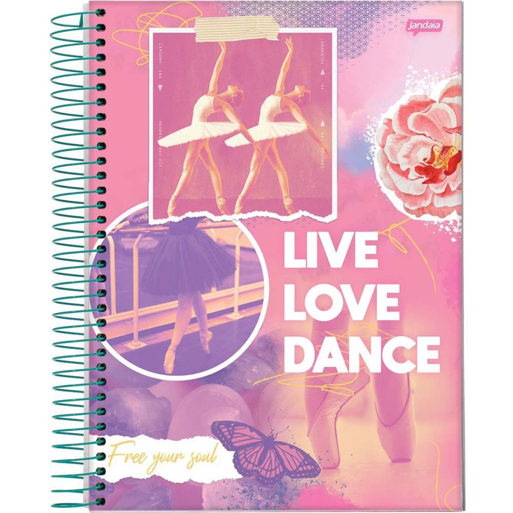 CADERNO 20X1 CAPA DURA GRIP 320FLS. JANDAIA PCT.C/02