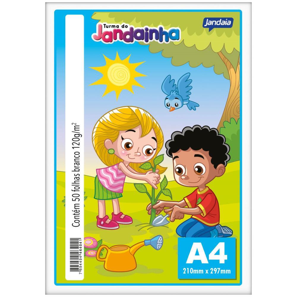PAPEL SULFITE A4 JANDAINHA 40K 120GRS.BRANCO JANDAIA PCT.C/50
