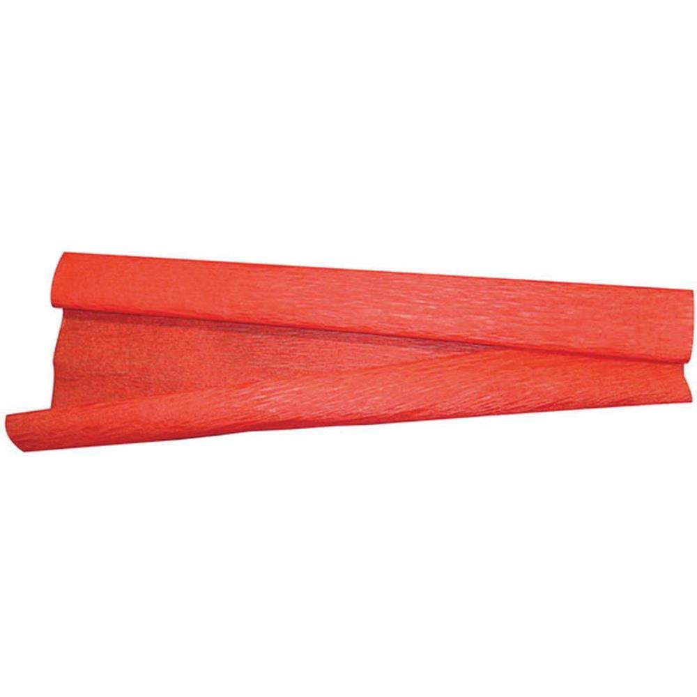 PAPEL CREPOM SUPER CREPE 48CMX2,50M LISO VERMELHO V.M.P. CX.C/06