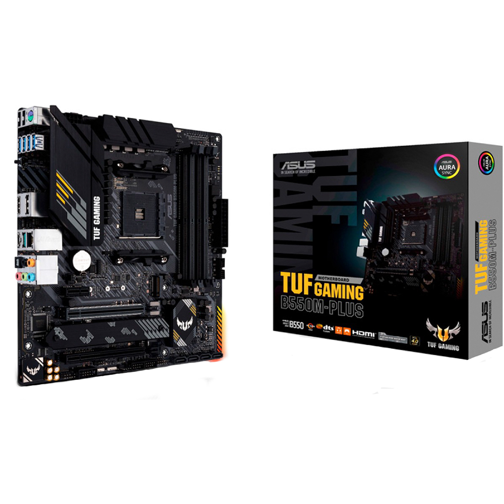 PLACA MÃE ASUS TUF GAMING B550M AM4 90MB14A0-C1BAY0