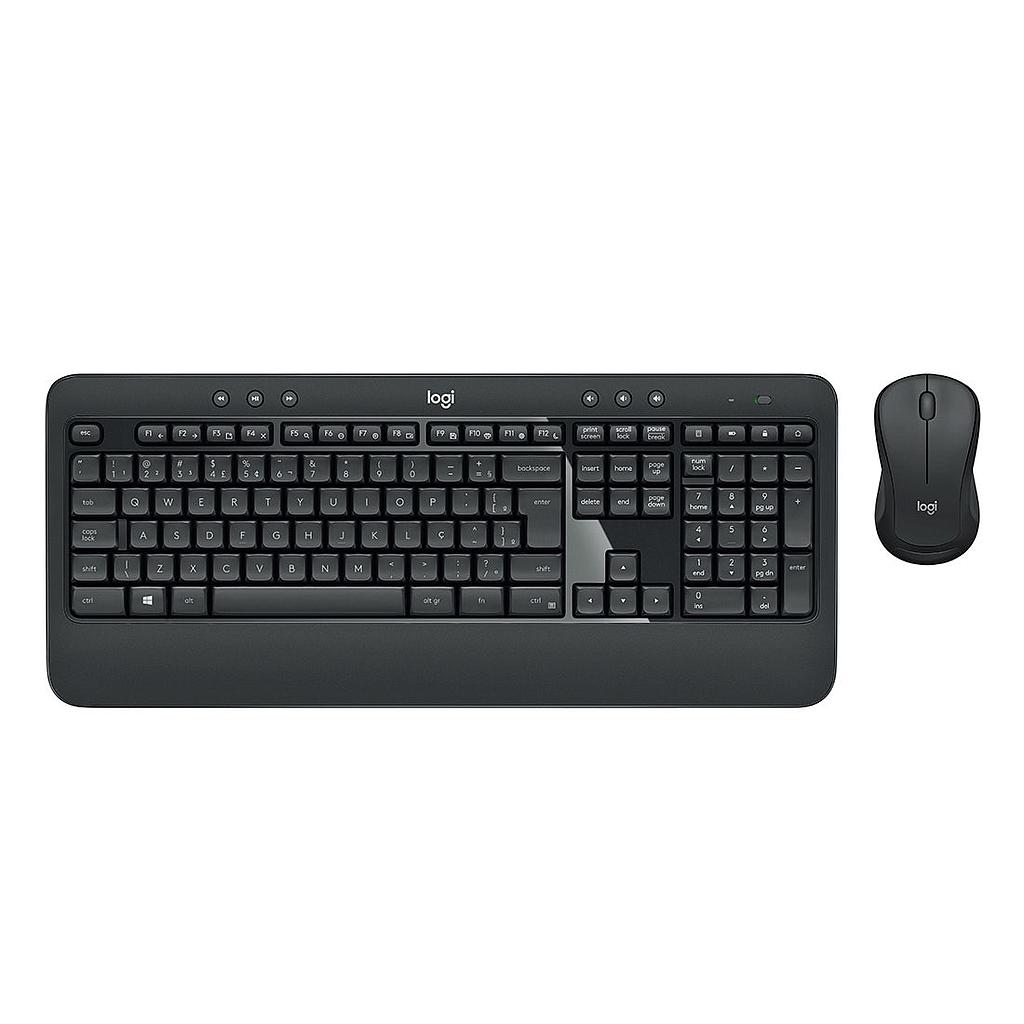 KIT TECLADO E MOUSE LOGITECH MK540 PRETO S/FIO 920-008674-C