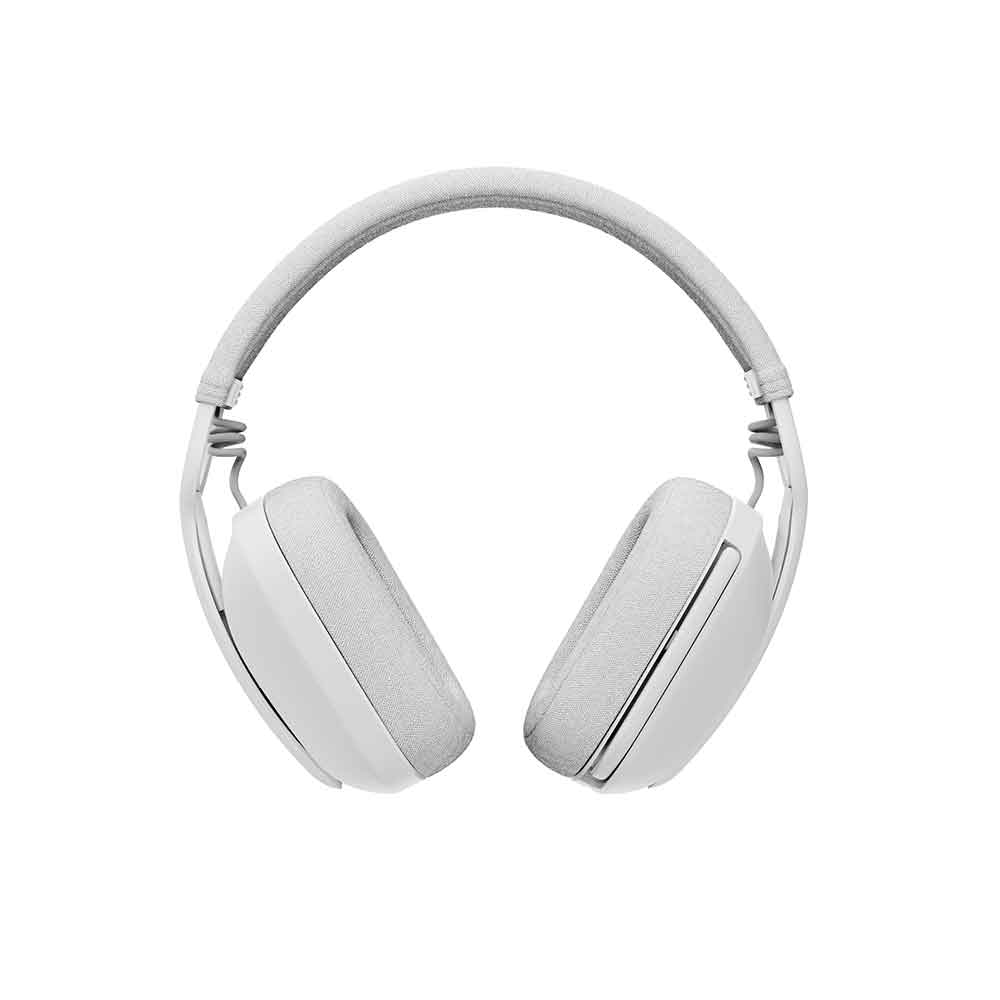 HEADSET LOGITECH ZONE VIBE 100 WIRELESS OFF WHITE - 981-001218