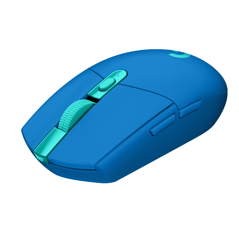 MOUSE LOGITECH GAMER G305 LIGHTSPEED SEM FIO OPT USB AZUL