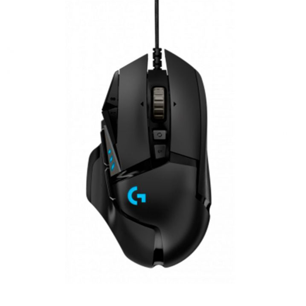 MOUSE LOGITECH GAMER G502 HERO OPT USB PTO RES.100 A 16000 DPI