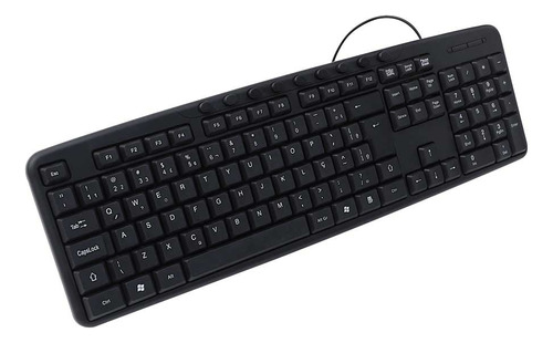 TECLADO C3TECH  MULT USB PRETO - KB-M40BK
