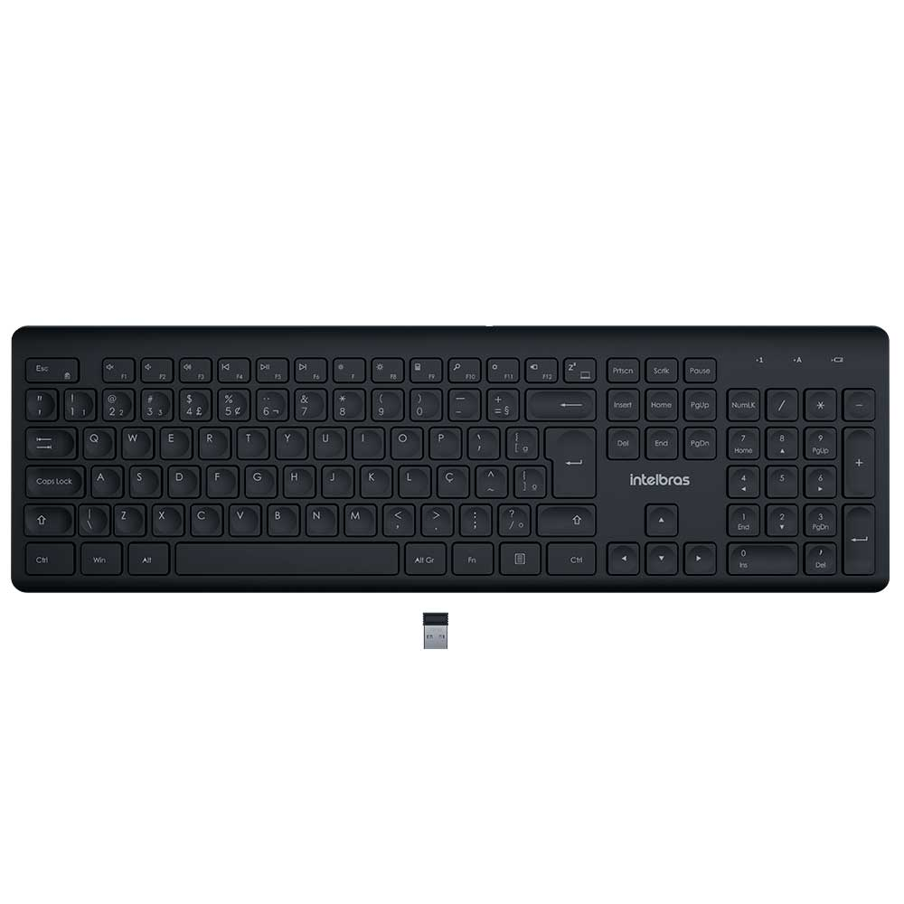TECLADO INTELBRAS TSI50 SEM FIO PRETO - 4293200