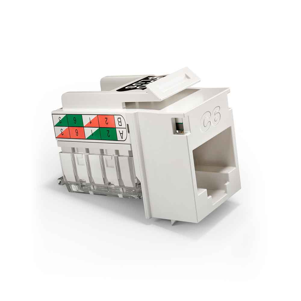 CONECTOR FEMEA SOHOPLUS CAT.6 T568A/B