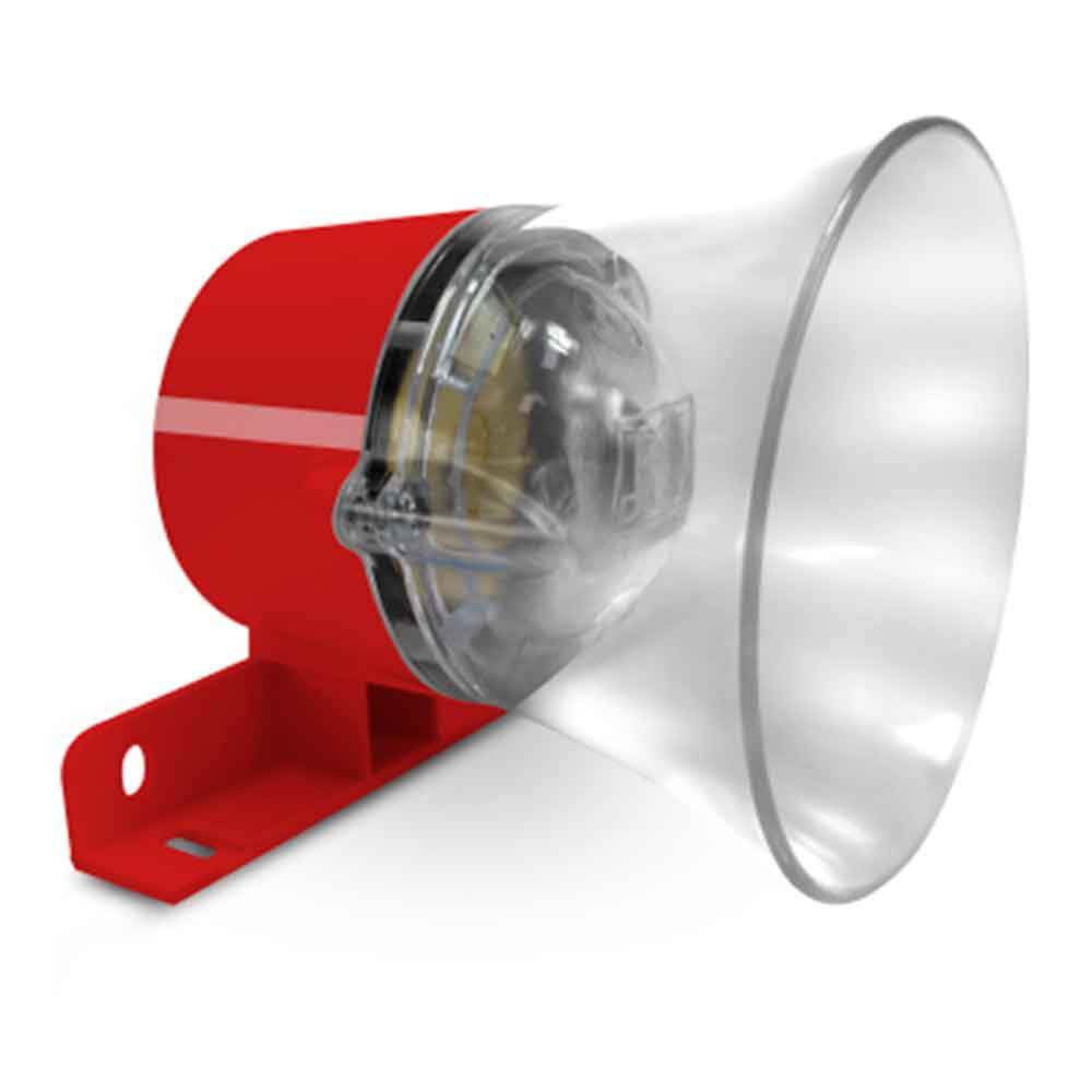 SIRENE JFL AUDIOVISUAL SI-215 V VERMELHA 38585