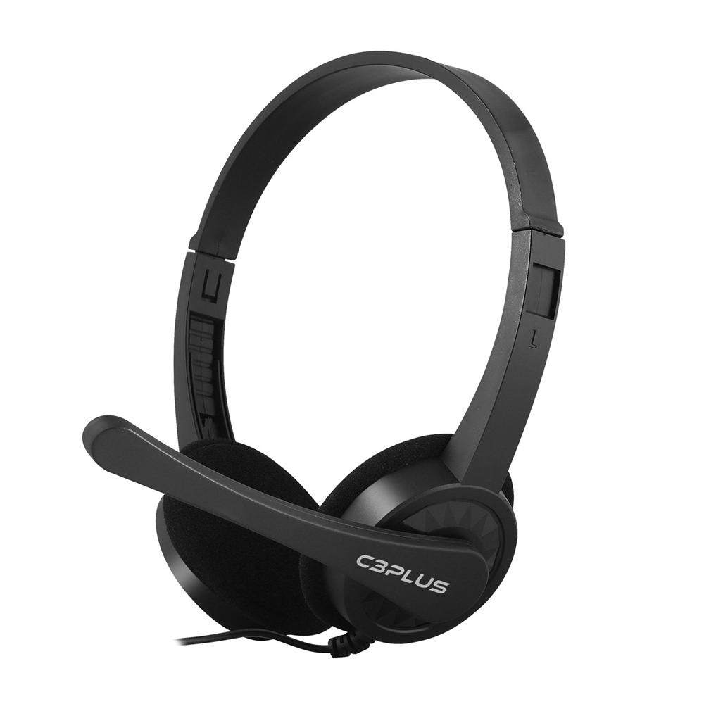 FONE DE OUVIDO C3PLUS C/ MIC PRETO - PH-02BK