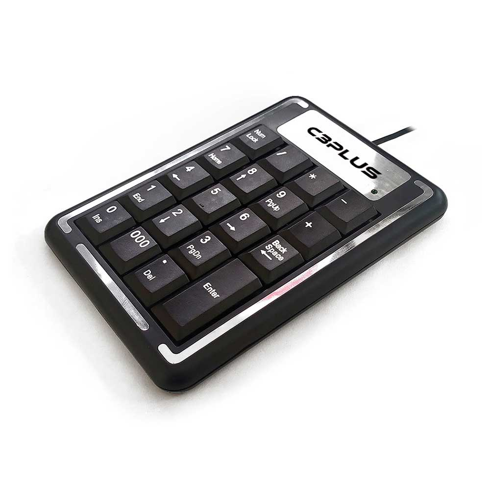 TECLADO NUMERICO C3PLUS USB - KN-11BK