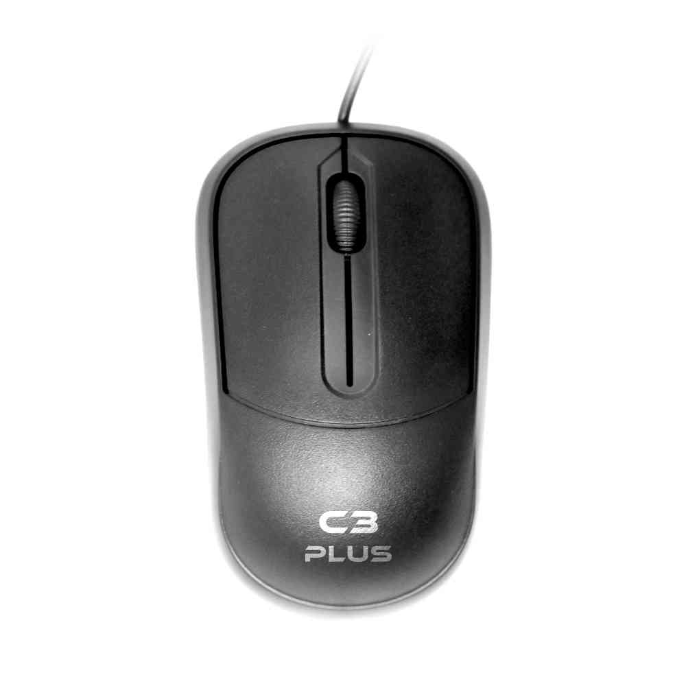 MOUSE C3PLUS PRETO USB - MS-35BK