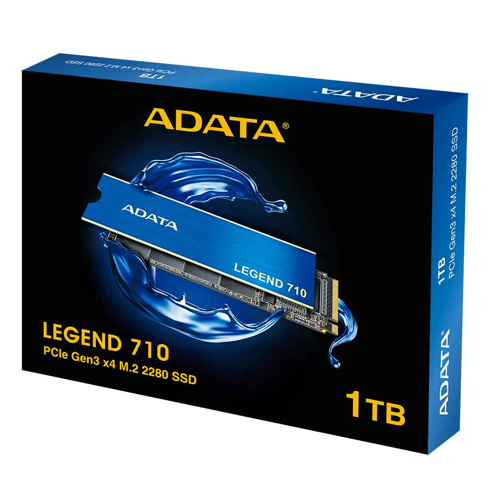 SSD ADATA LEGEND 710 1TB M.2 2280 NVME PCIE 3.0 - ALEG-710-1TCS
