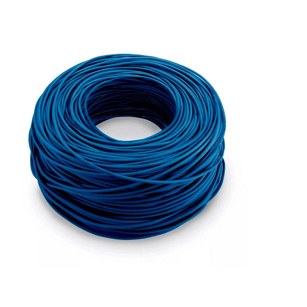 CABO DE REDE P/ CFTV PAR TRANCADO 4 PARES UTP 0,51MM AZUL 300M - GIGA