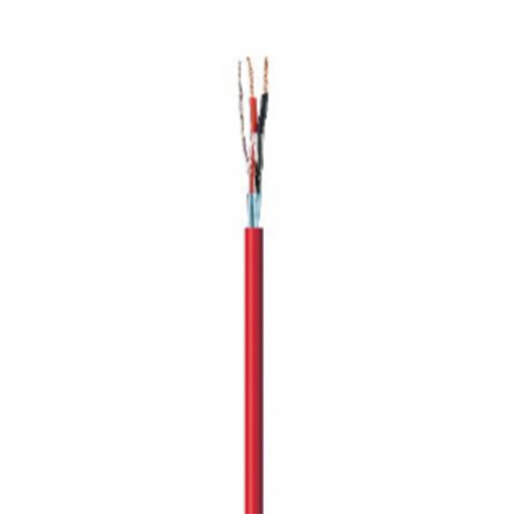 CABO ALARME INCENDIO CONDUTTI 2X0,75MM2 VERMELHO RL 100M  600V NBR 17240 NORMATIZADO