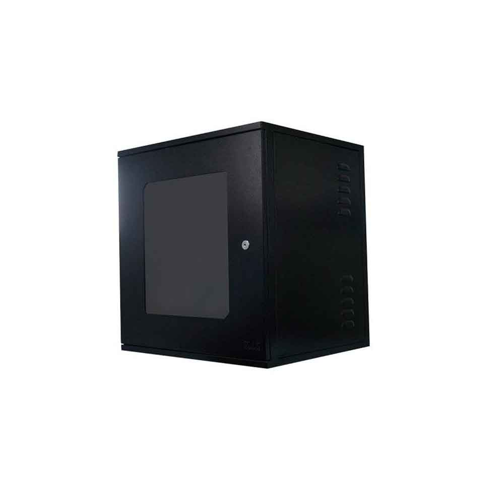 RACK SERVIDOR MAX ELETRON PADRAO 19 POL 12U X 470MM ACR SOLDA PAREDE (MONTADO)