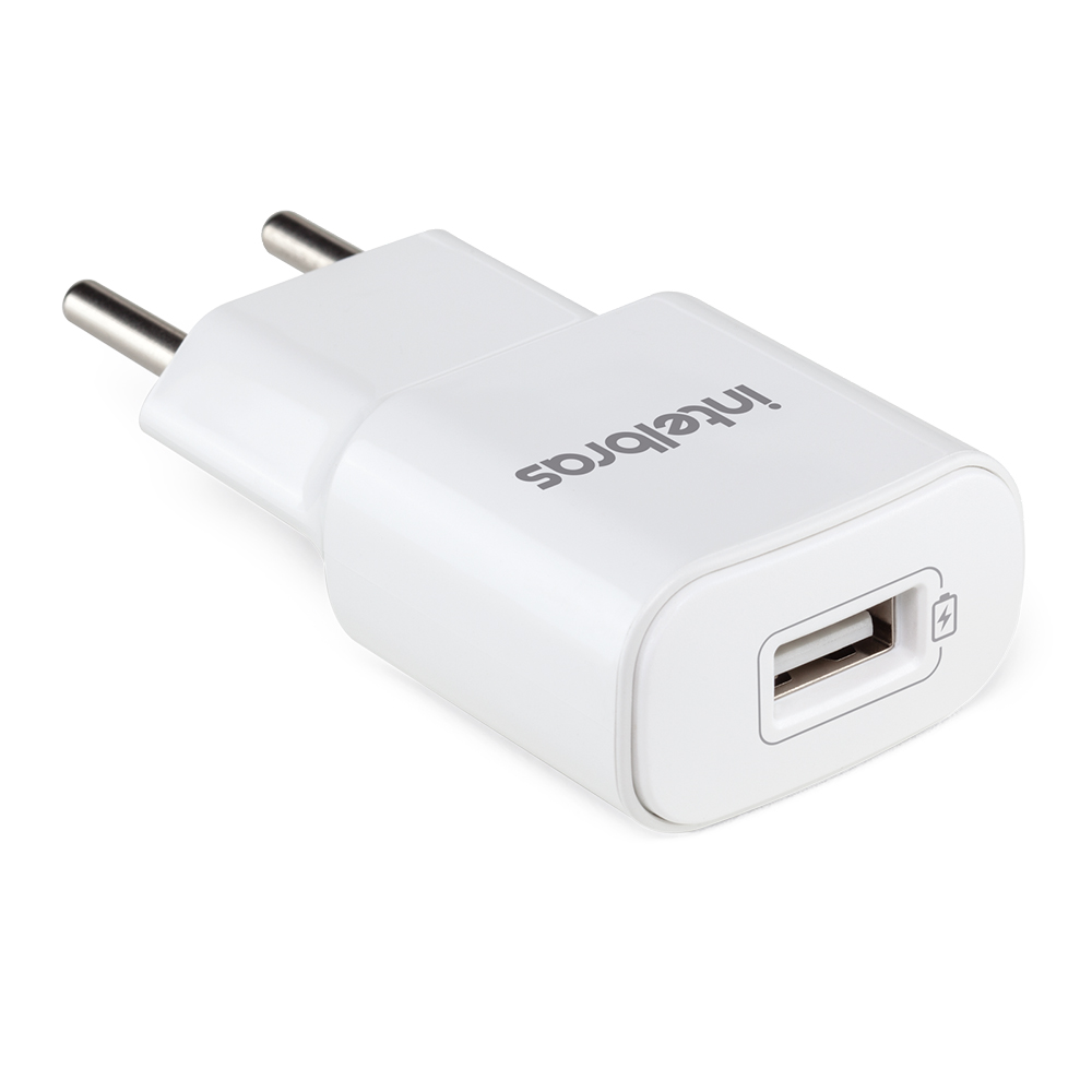 CARREGADOR INTELBRAS EC 1 FAST USB 2,4 A 4820022 BRANCO