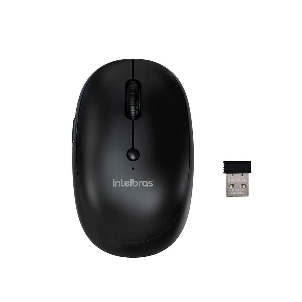 MOUSE INTELBRAS MSI100 SEM FIO PRETO - 4290008