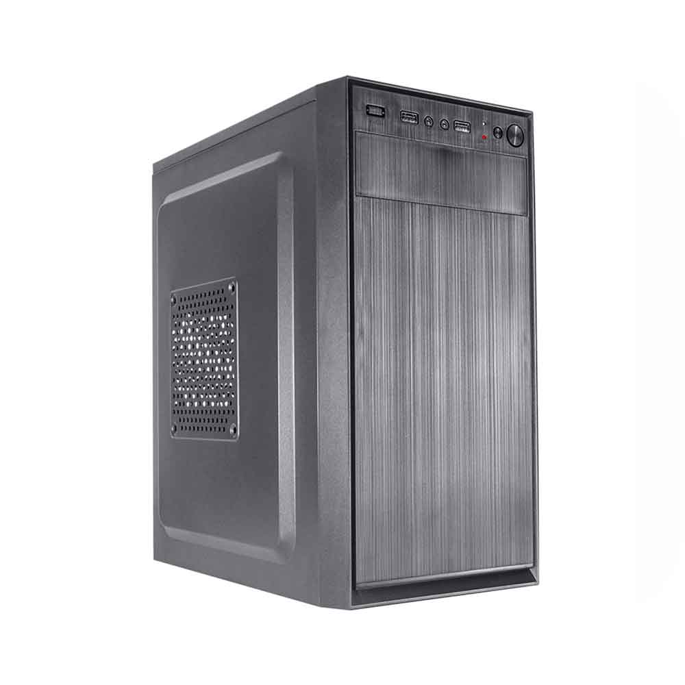 GABINETE K-MEX  GM-02NB PRETO C/ FONTE PX-300 200W COM CABO C/ USB 2.0+ AUDIO AC'97