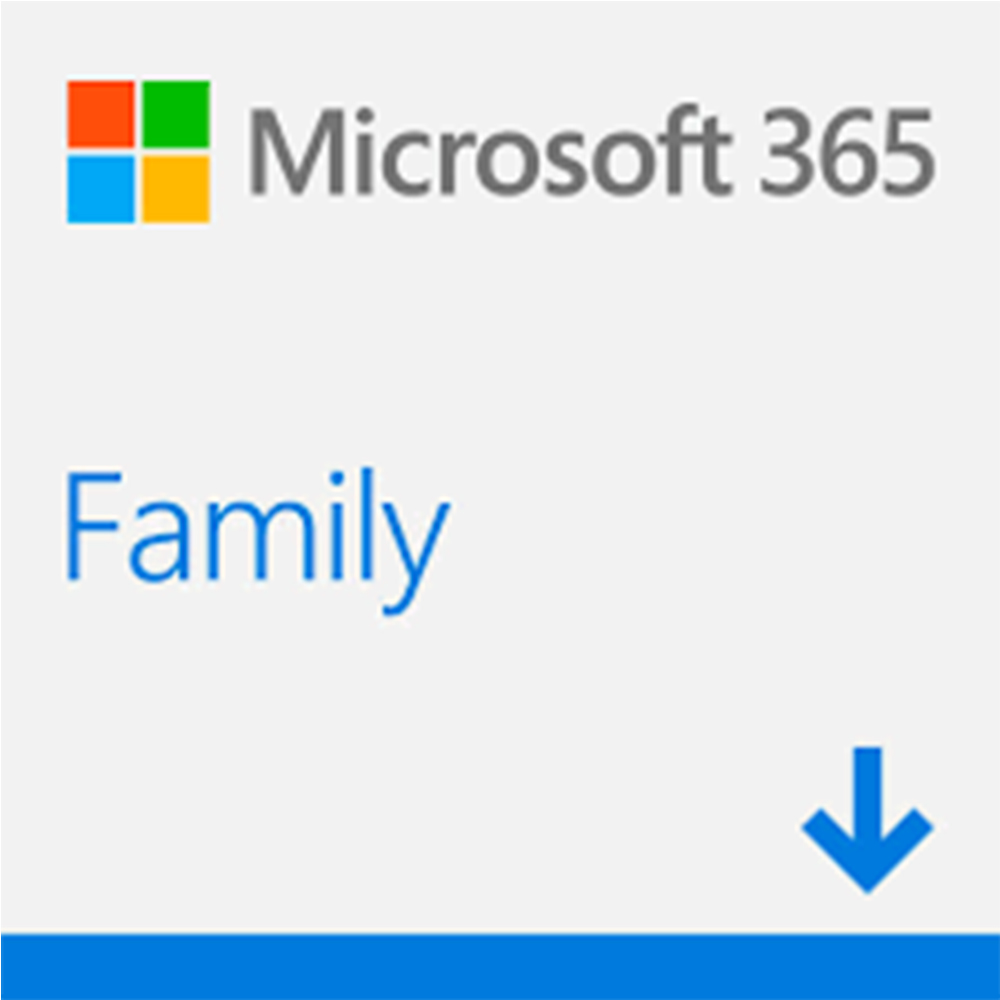 LICENÇA ESD MICROSOFT 365 FAMILY DOWNLOAD