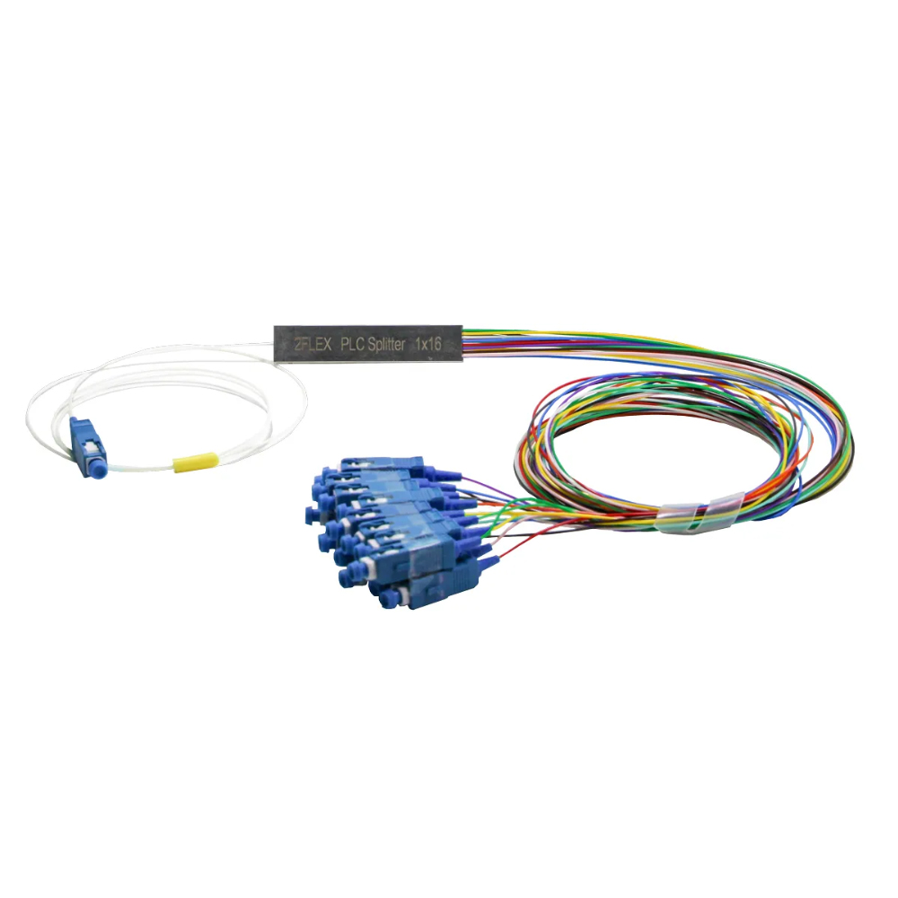 SPLITTER ÓPTICO 1 X 16 CONECTOR SC/UPC