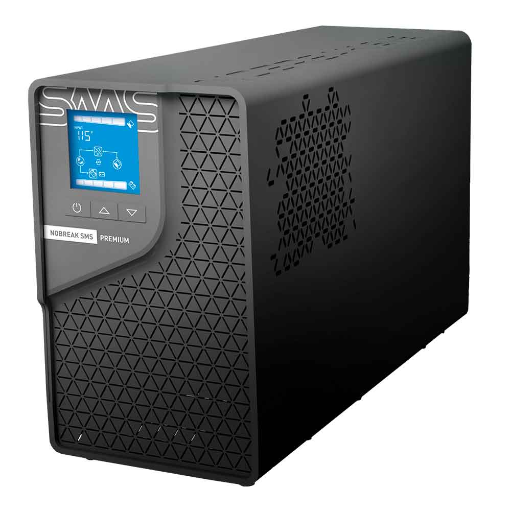 NOBREAK SMS PREMIUM 1500VA/1050W SENOIDAL INTERATIVO ENT 115/ 220V SAI 115/ 220V - 29501
