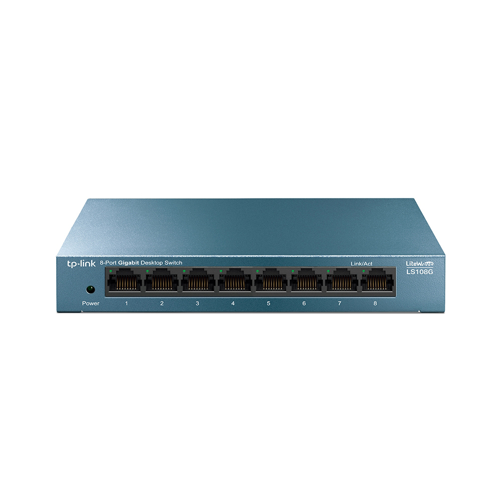 SWITCH 8 PORTAS 10/100/1000 TP-LINK LS108G