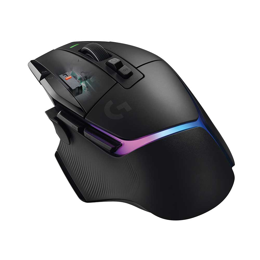 MOUSE LOGITECH GAMER G G502X PLUS SEM FIO PRETO - 910-006161
