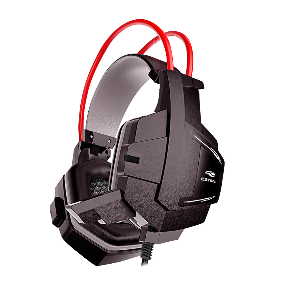 FONE DE OUVIDO C3TECH MIC GAMER SPARROW PRETO - PH-G11BK