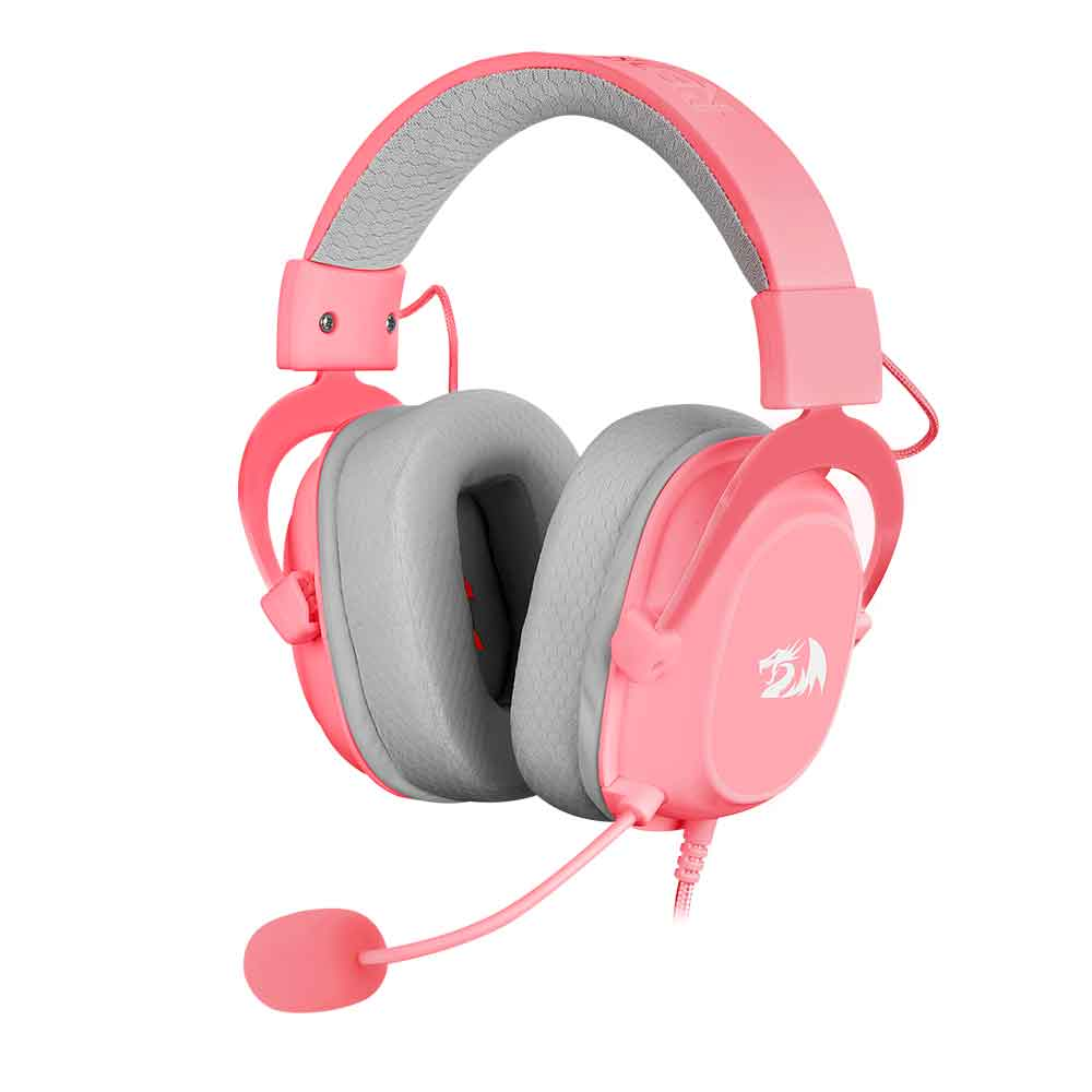 HEADSET GAMER REDRAGON HERO ROSA - H530-P