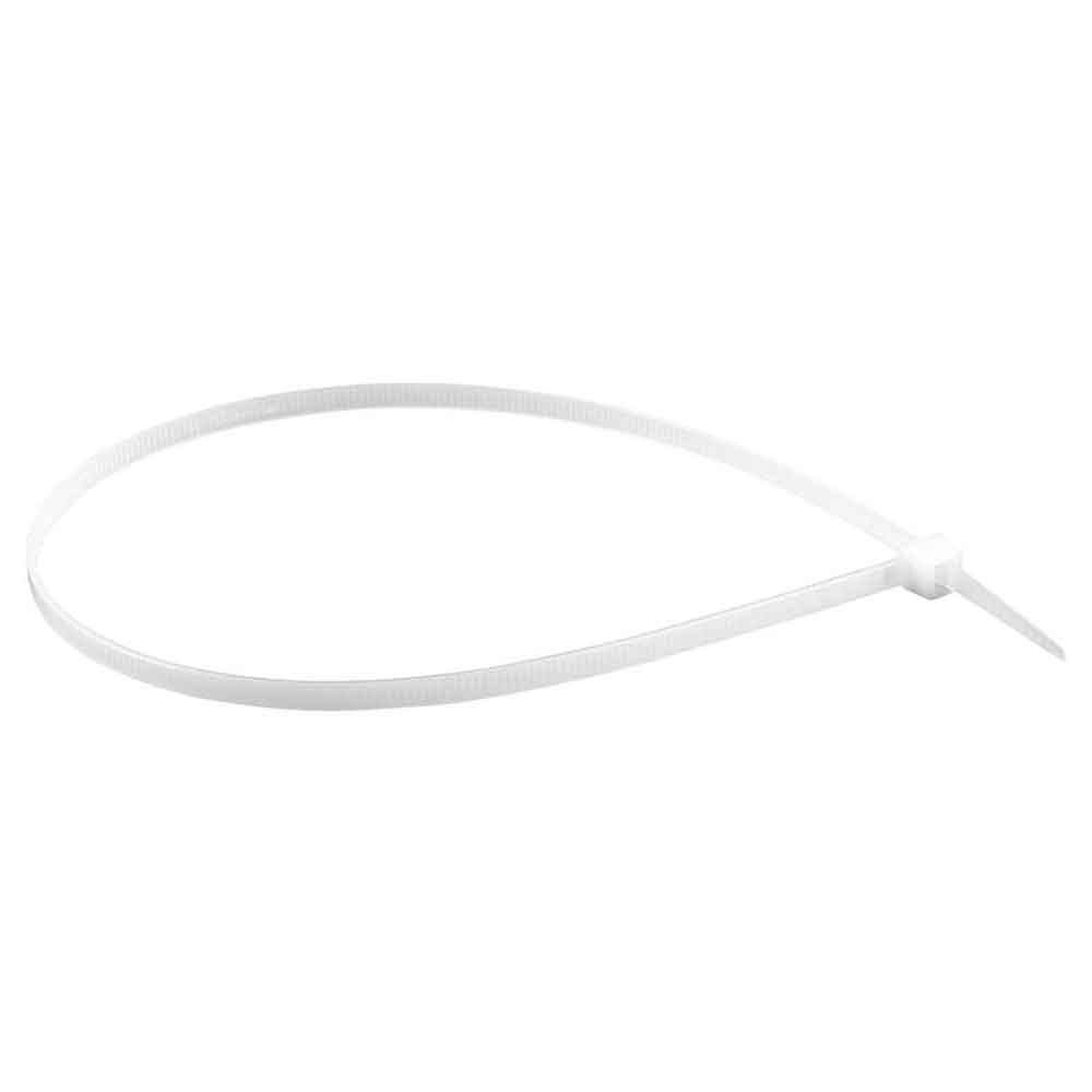 ABRACADEIRA NYLON 400X4,8 BRANCA 100UN NOVE54